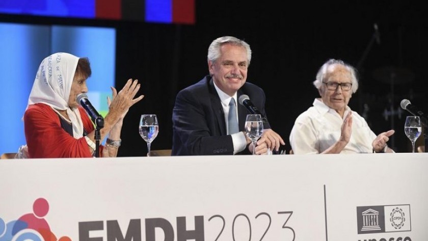 Fernández: “El pueblo argentino ha hecho de los derechos humanos una política de Estado”