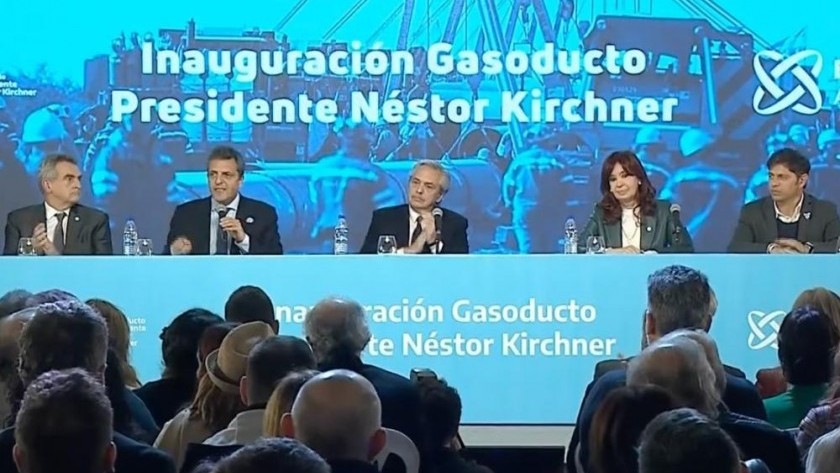 Gasoducto Néstor Kirchner: CFK lanzó duras críticas contra los empresarios