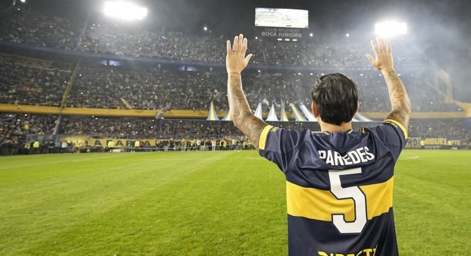Volvió de Roma: Boca presentó a Leandro Paredes como refuerzo estrella