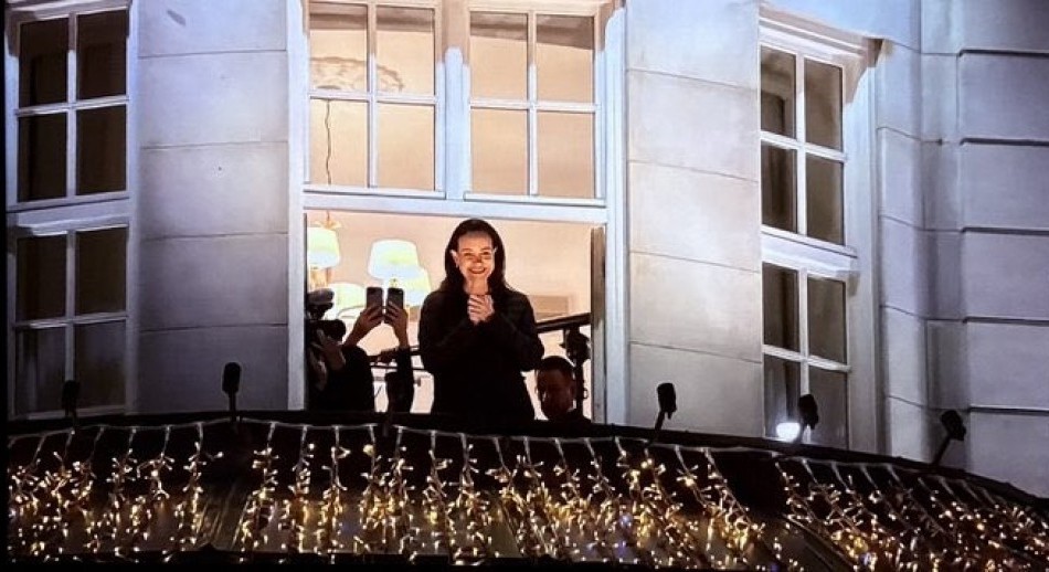 Corina Machado en Oslo: 