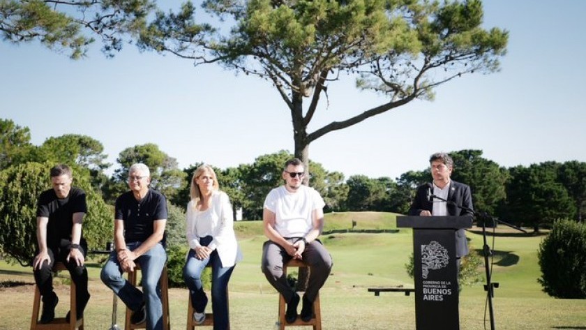 Kicillof en Gesell: “El 2026 es el año de la construcción amplia y federal”