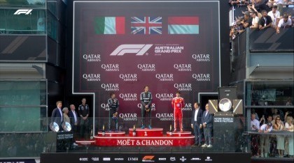 F1: Colapinto fue 14° en el GP de Australia, que dominó Mercedes