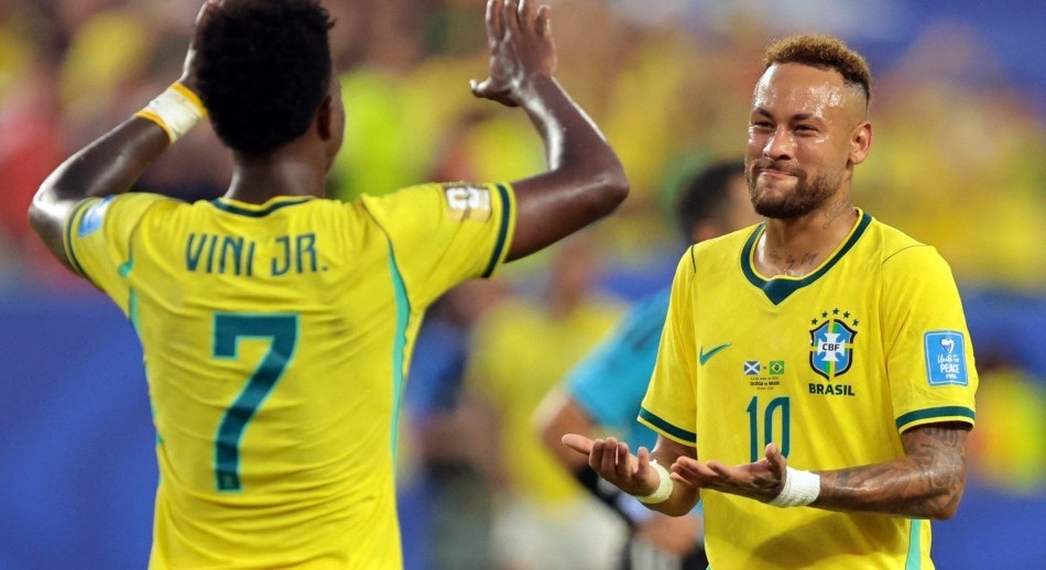 Brasil goleó a Escocia y clasificó primero a los 16avos de final del Mundial