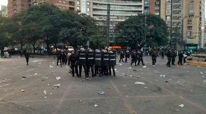 Argentina 3 - Egipto 2: Incidentes, detenidos y un muerto, durante los festejos