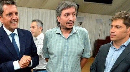 Kicillof, Massa, Máximo Kirchner y gobernadores del PJ armaron una mesa política