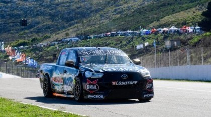 Balcarce fue una fiesta con el TC Pick Up y Hernán Palazzo tuvo su festejo inolvidable