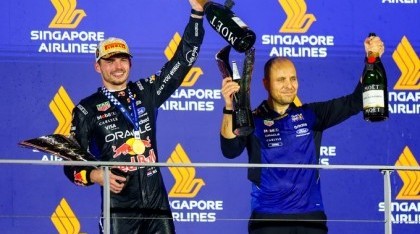 Verstappen se quedó con el GP de Singapur y acecha a Russell por el subcampeonato