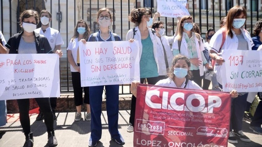 Médicos de CICOP paran en rechazo del cierre de la paritaria