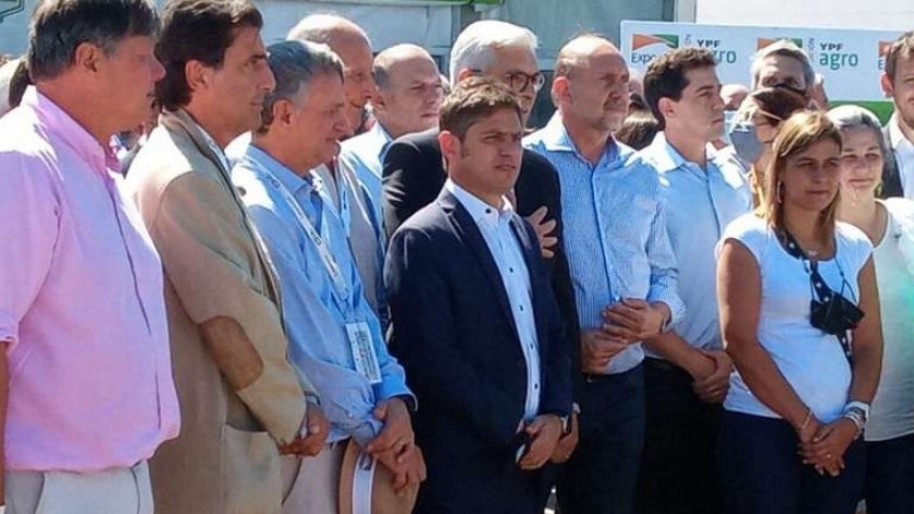 Kicillof Y Perotti inauguraron la muestra del campo Expoagro 2022