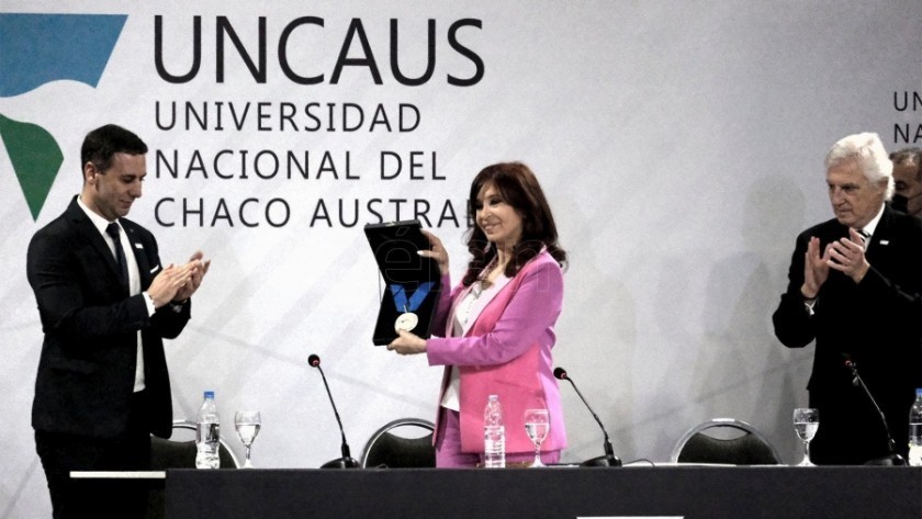 Cristina Kirchner: “No hay pelea sino debate de ideas”
