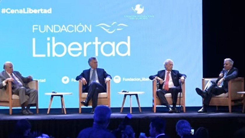 Vargas Llosa, Macri y Sanguinetti encabezaron la 5° Cena Anual de Fundación Libertad