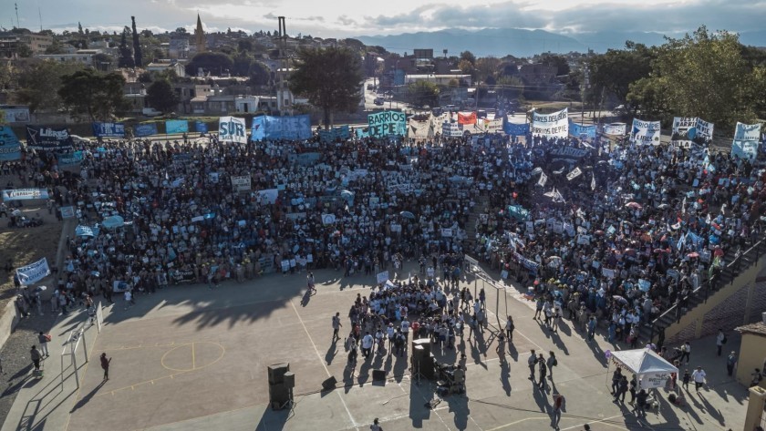 Marcha Piquetera: Comenzó en el interior y termina el jueves en Plaza de Mayo