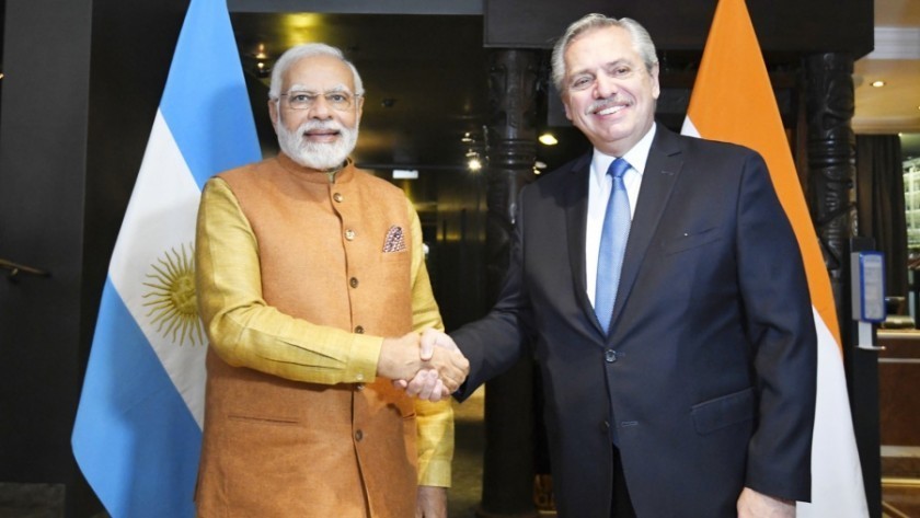 Alberto Fernández se reunió con Narendra Modi para fortalecer la relación bilateral